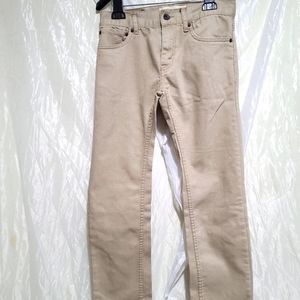 Boy's Kaki Jeans 28x28